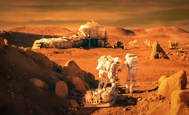 first manned mission to Mars_Alternative news