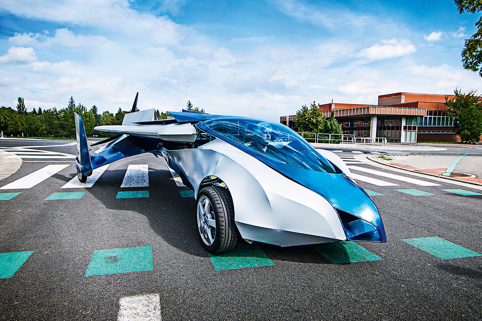 The world’s first flying cars will be in skies and on highways in the