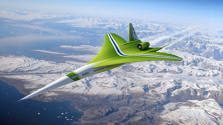 1_NASA supersonic plane