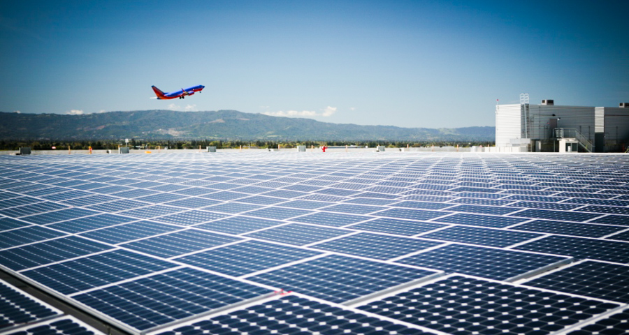 0_solar powered airport