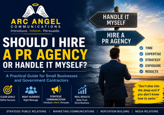 Should I Hire a PR Agency or Handle It Myself - David D'Arcangelo