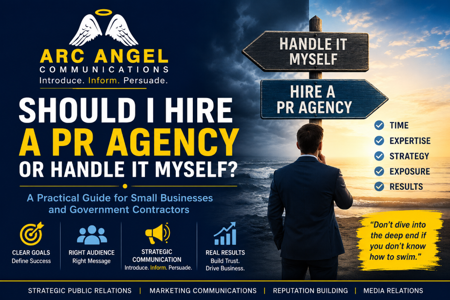 Should I Hire a PR Agency or Handle It Myself - David D'Arcangelo