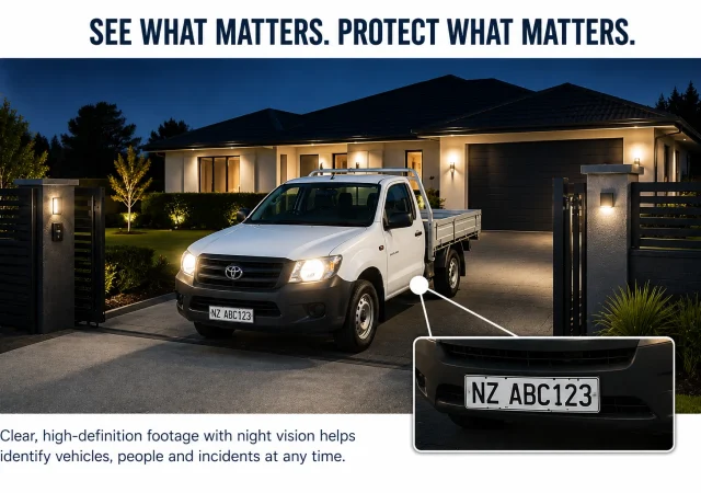 home security vehicle licence plate capture Anton Randell