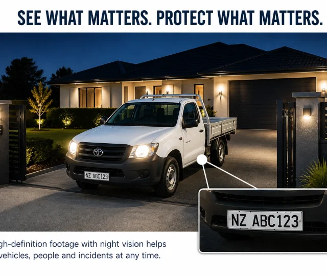 home security vehicle licence plate capture Anton Randell