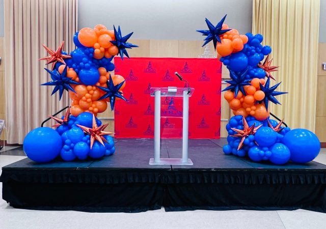 indoor balloon decor college event the balloon boutique york_pa The Party Palooza
